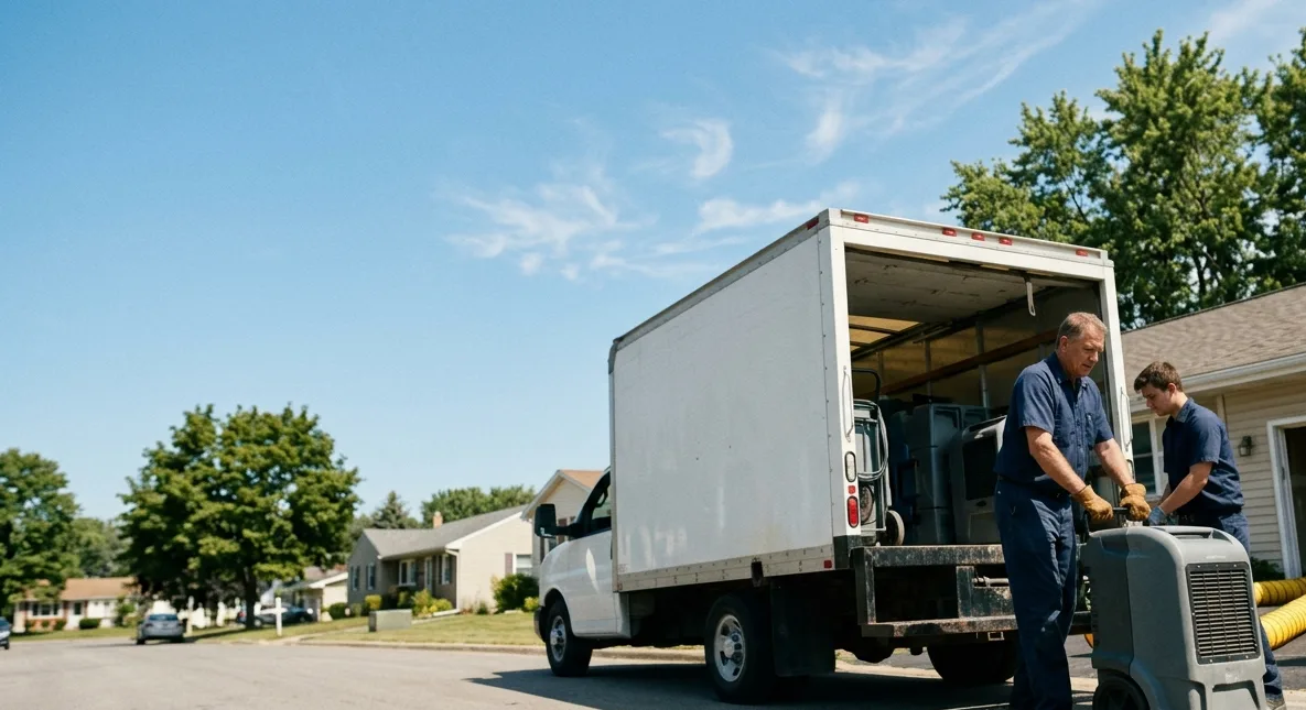 Water Damage Cleanup in Fort Recovery, OH near me